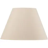 Duolla Lampskärm Pseudosofia f. golvlampa ecru/struktur , Creme / bärnsten, Textil / tyger / siden