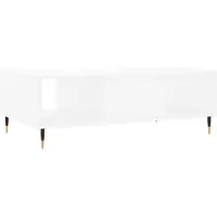 vidaXL Soffbord, Vitt, 104X60X35 Cm, Material Baserat På Trä