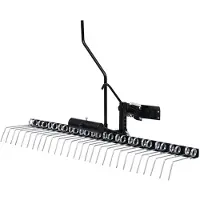 vidaXL Mossrivare för åkgräsklippare 109 cm