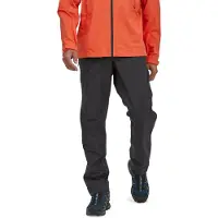 Patagonia - Vandringskläder - M's Granite Crest Rain Pants Black för Unisex - Storlek S - Svart