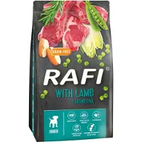 Rafi Junior hundfoder torrfoder med lamm 10kg