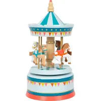 Small Foot Liten fotsällskap - Hästkarusell speldosa - LEGLER