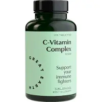 Great Earth C-vitamin Complex Vegansk 120 tabletter