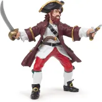 Papo Röd Barbarossa - H: 8 cm - - One Size - Leksaksfigur
