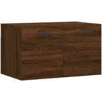 vidaXL Väggskåp brun ek 60x36,5x35 cm konstruerat trä
