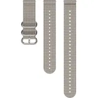 Suunto 22 mm explore 1 -textilarmband sand gray m+l SS050856000