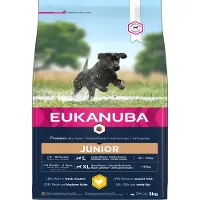 Eukanuba Puppy Large hundfoder med kyckling