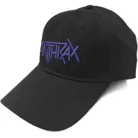 Ginza.se Anthrax: Unisex Baseball Cap/Logo (Black)