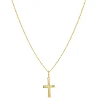 Top Gold förgyllt silverkors mönstrat litet 52 5088 1500