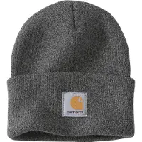 Carhartt Knitted Cuffed Beanie Coal Heather