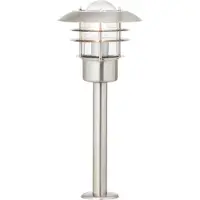 Brilliant 45784/82 Terrence Utomhusmarkbelysning LED E27 60 W Rostfritt stål