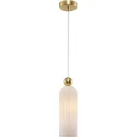 Maytoni Glas pendellampa Antic, dimbar, Mässing / guld, Vardagsrum / matsal, Glas, Modern, Pendellampa