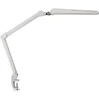 MAUL LED skrivbordslampa med klämma | MAULcraft | dimbar | vit