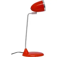 MAUL Skrivbordslampa MAULstarlet, Röd, Arbetsrum / kontor, Metall, Vintage, Bordslampa