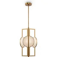 Maytoni Hänglampa Marmo, dimbar, Mässing / guld, Vardagsrum / matsal, Metall, Modern, Pendellampa