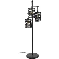 Zijlstra Golvlampa Spindlight, Aluminium / grå / zink, Vardagsrum / matsal, Metall, Golvlampa
