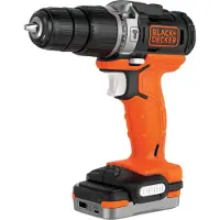 Black & Decker Skruvdragare/borr BDCHD12S1-XJ; 12 V; 1x1,5 Ah batt.