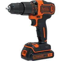 Black & Decker Slagskruvdragare / borr Black&Decker BDCHD18-QW; 18 V; 1x1,5 Ah batt.