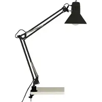 Brilliant Hobby 10802/06 Klämlampa LED E27 40 W Svart