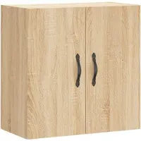 vidaXL Väggskåp sonoma-ek 60x31x60 cm konstruerat trä