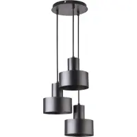Sigma Hänglampa Rif , dimbar, Svart, Vardagsrum / matsal, Metall, Modern, Pendellampa
