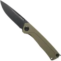 Acta Non Verba ANV Z200 Sleipner, DLC, Linerlock, G10, Olive, Z200-021 pocket knife