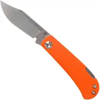 Kansept Knives Wedge T2026B8 Orange G10 pocket knife, Nick Swan design