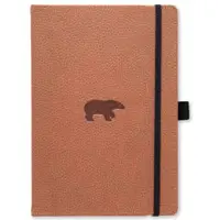 Dingbats* Wildlife A5+ Plain - Brown Bear Notebook