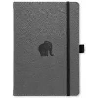 Dingbats* Wildlife A5+ Lined - Grey Elephant Notebook