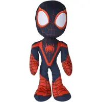 Spidey and his Amazing Friends Marvel-maskot Spiderman Miles Morales plyschleksak 25 cm med självlysande ögon