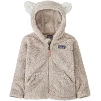Patagonia Fleecetröjor FURRY FRIENDS HOODY flickor - Beige - 4 Jahre