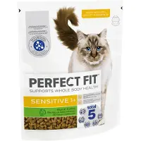 Perfect Fit Sensitive Adult 1+ med kalkon kattfoder