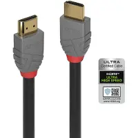 Lindy HDMI Anslutningskabel HDMI-A-kontakt, HDMI-A-kontakt 2.00 m Svart 36953 8K UHD HDMI-kabel