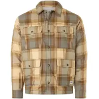 Marmot Men's Ridgefield Sherpa Flannel Shirt Jacket Moon River