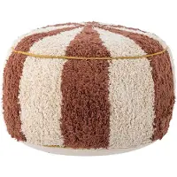 Bloomingville Mini Puff - 44x26 cm - Charoline - Brun - - One Size - Puff
