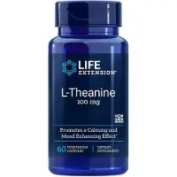 Life Extension - L-Theanine, 100mg - 60 vcaps