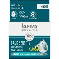Lavera Basis sensitiv anti-rynk Q10 Nattkräm 50 ml