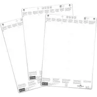 Durable 102202, Vit, Rektangel, 100 x 38 mm, A4, Laser/bläckstråleskrivare, 240 styck