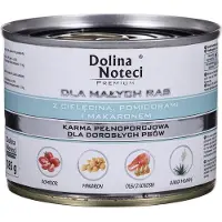Dolina Noteci Premium små tävlingar med kalvkött, tomater och pasta 185g