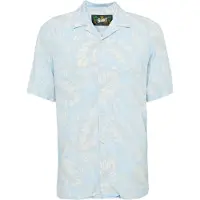 Key Largo Skjorta 'Havanna' ljusblå / ljusgrå / vit