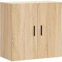 vidaXL Väggskåp sonoma-ek 60x31x60 cm konstruerat trä