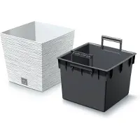 Prosperplast 14l Furu Collection 29.5x29.5x29 Cm Blomkruka