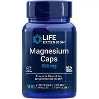 Life Extension , Magnesium Kapslar, 500 mg, 100 Vegetariska Kapslar
