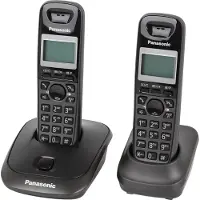 Panasonic KX-TG2512PDT - Trådlös telefon med nummerpresentation - DECT\GAP + 1 extra handuppsättning
