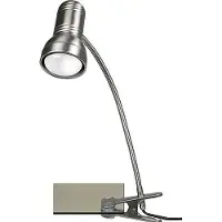 Orion Klämlampa SAMALA, Aluminium / grå / zink, Arbetsrum / kontor, Metall, Modern, Klämlampa