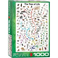 Eurographics Evolution Livets Träd 1000-Bit Pussel, Grön