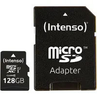 Intenso Premium microSDXC-Kort 128 GB Class 10, UHS-I inkl. SD-adapter