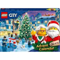 LEGO City 60381 Adventskalender 2023 - LEGO - 24 presenter inklusive tomte och minifigurer av renar
