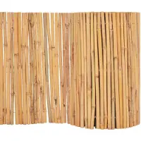 vidaXL Staket bambu 500x50 cm