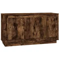 vidaXL Skåp, Rökfärgad Ek, 102X35X55 Cm, Träbaserat Material